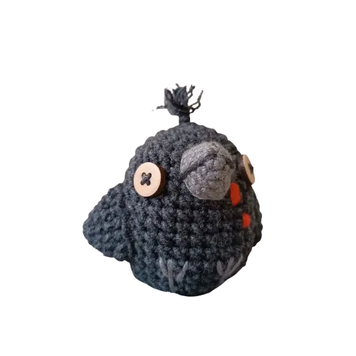Halloween crow crochet pattern — photo 3