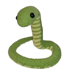Christmas Tree cobra snake crochet pattern — photo 2