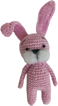 Pink rabbit Sakura crochet pattern — photo 5