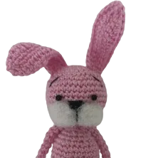 Pink rabbit Sakura crochet pattern — photo 2