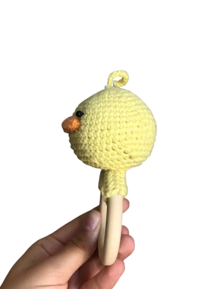 Duck Baby Rattle crochet pattern — photo 2