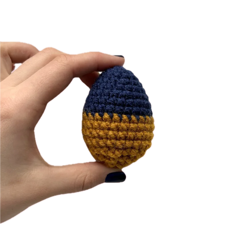Easter basket with eggs crochet pattern — photo 6