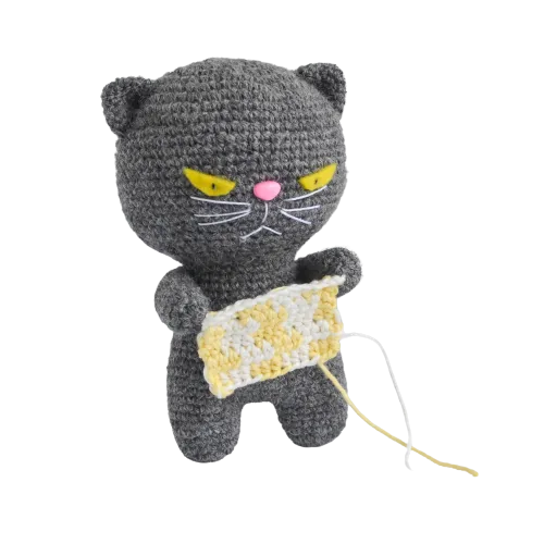Grumpy cat crochet pattern — photo 2
