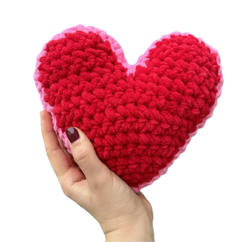 Heart Pillow crochet pattern — photo 3