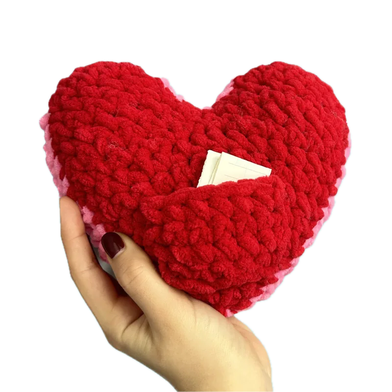 Heart Pillow crochet pattern — photo 2