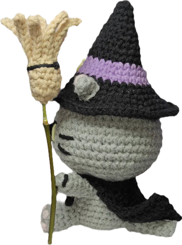 Luna the witch cat crochet pattern — photo 6