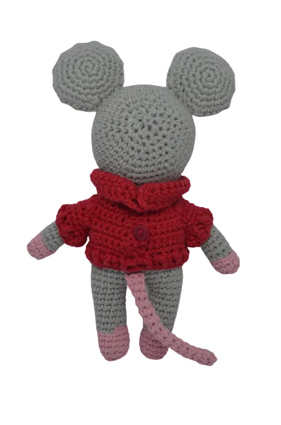 Mouse in a sweater crochet pattern — photo 3