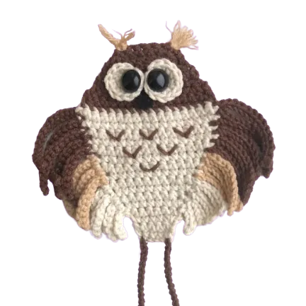 Curious Owl Bookmark crochet pattern — photo 2