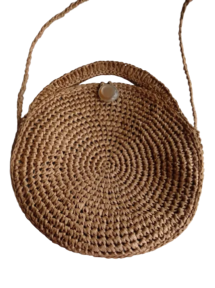 A brown Raffia Bag crochet pattern — photo 5