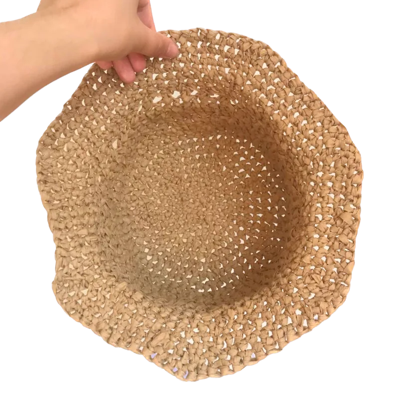 Raffia Hat crochet pattern — photo 2