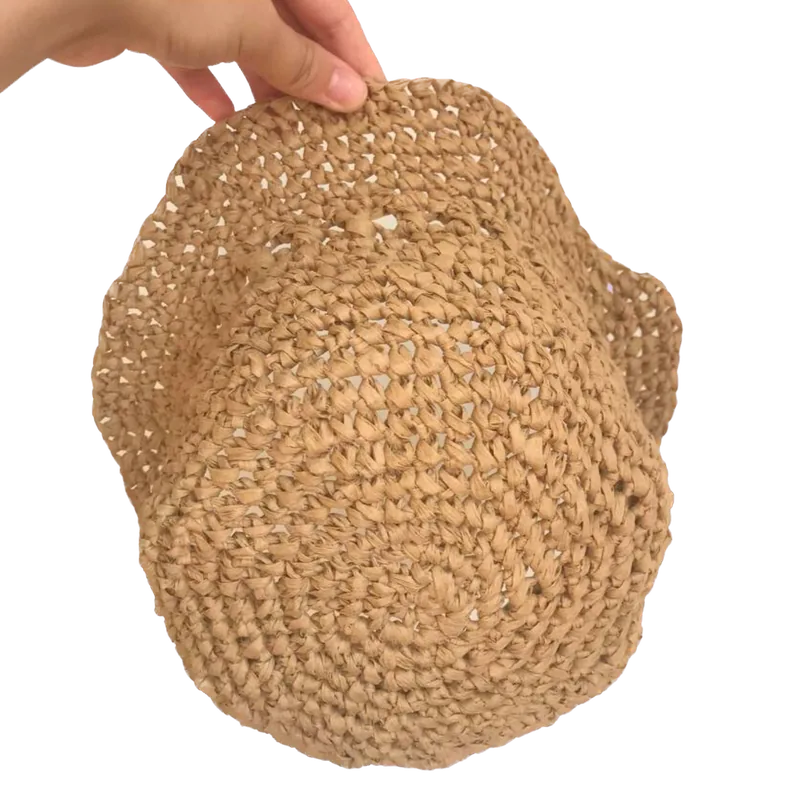 Raffia Hat crochet pattern — photo 3
