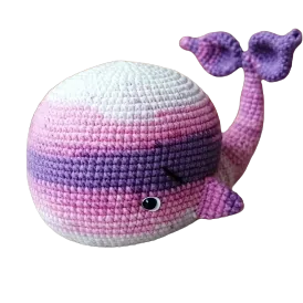 Colorful Whale crochet pattern — photo 2